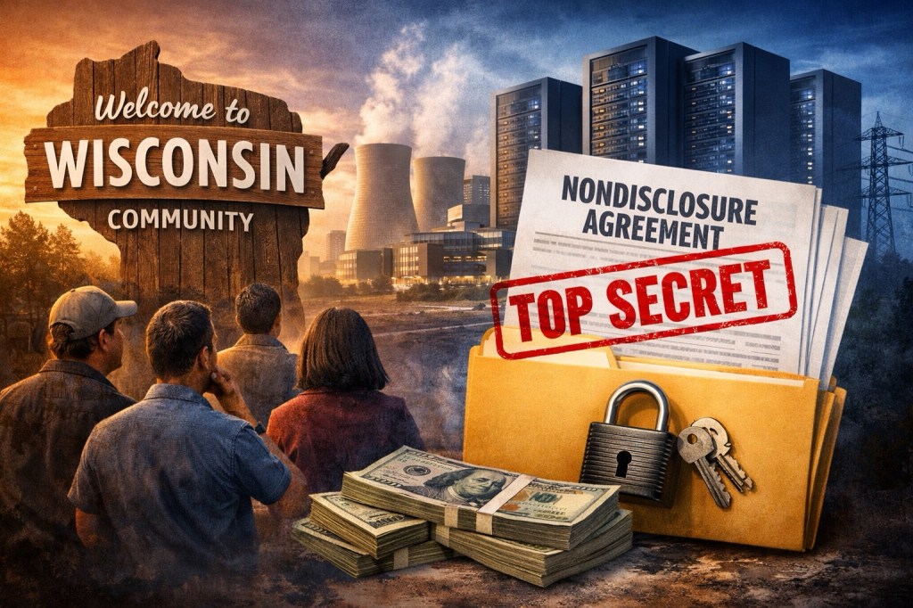 Wisconsin Communities Signed Secrecy Deals for Billion-Dollar Data Centers. Residents Are Asking Why.