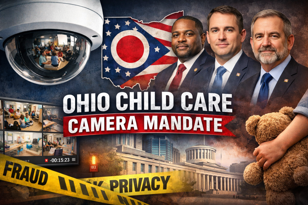 Ohio GOP Pushes Child-Care Camera Mandate, Exposing Divide Over Fraud Oversight